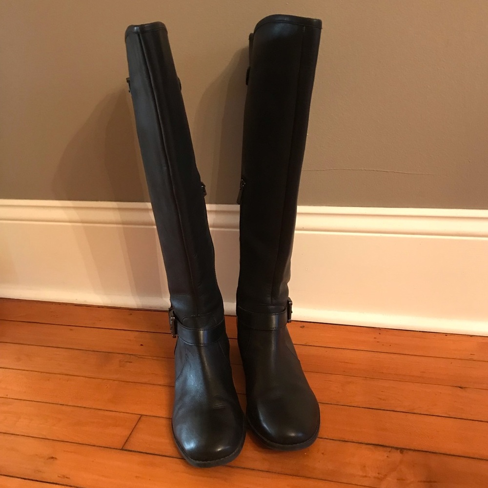 Jessica Simpson Leather Riding Boots